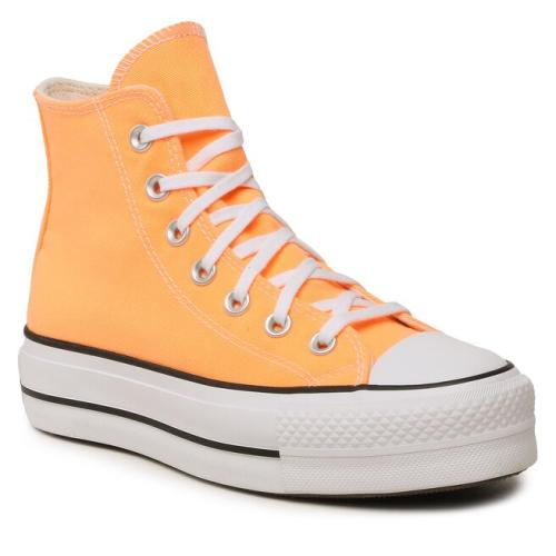 Sneakers Converse Ctas Lift Hi A03052C Peach Beam/Black/White