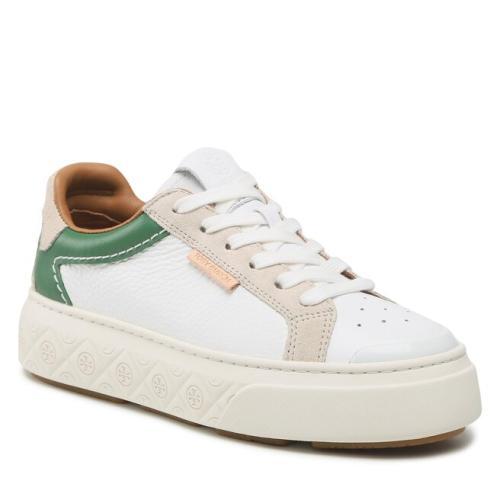 Αθλητικά Tory Burch Ladybug Sneaker Adria 143066 White/Green/Frost 100