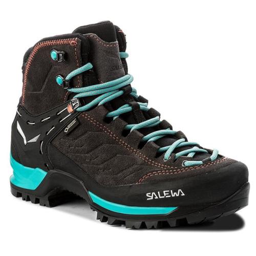 Παπούτσια πεζοπορίας Salewa Mtn Trainer Mid Gtx GORE-TEX 63459-0674 Magnet/Viridian Green