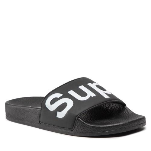 Παντόφλες Superga 1908 Slides Polysoft Black/White 910