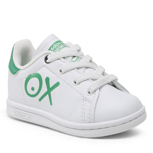 Παπούτσια adidas Originals Stan Smith El I HQ6731 Ftwwht/Ftwwht/Cblack