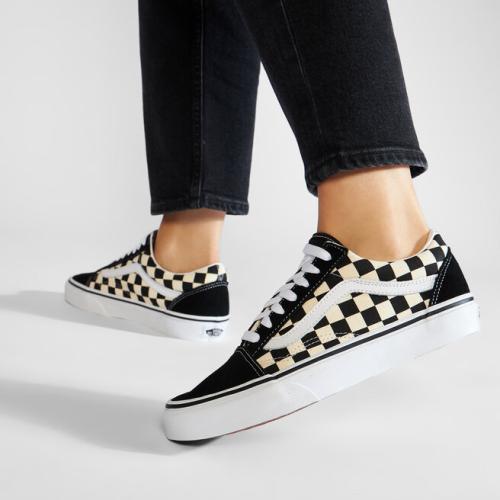 Πάνινα παπούτσια Vans Old Skool VN0A38G1P0S1 (Primary Check) Blk/White