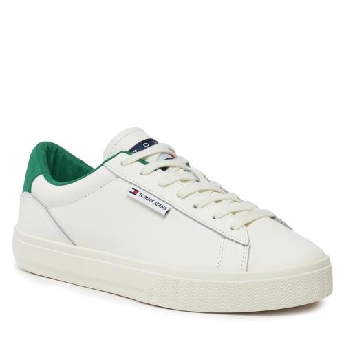 Αθλητικά Tommy Jeans Tjw Cupsole Sneaker Ess EN0EN02508 Ivory / Cape Green YBI