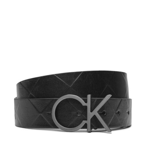Ζώνη Γυναικεία Calvin Klein Re-Lock Quilt Ck Logo Belt 30Mm K60K611102 Ck Black BEH