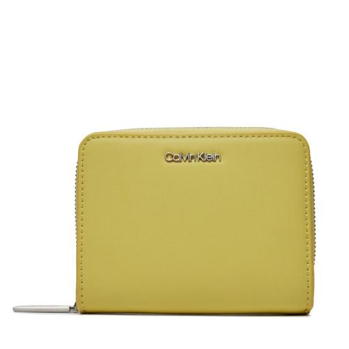 Μικρό Πορτοφόλι Γυναικείο Calvin Klein Ck Must Z/A Wallet W/Flap Md K60K607432 Citrus ZAV