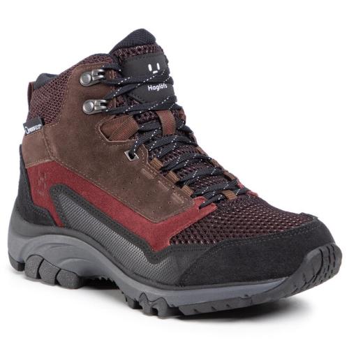 Παπούτσια πεζοπορίας Haglöfs Skuta Mid Proof Eco Women 498090 Maroon Red/Barque