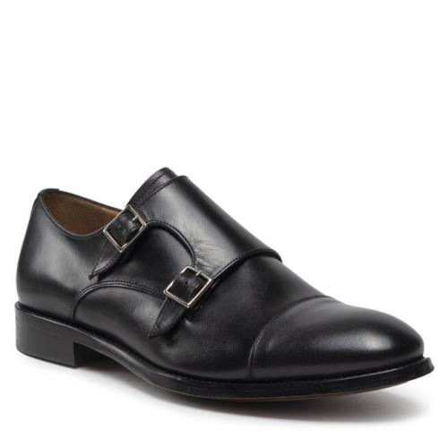 Κλειστά παπούτσια Lord Premium Double Monks 5502 Black