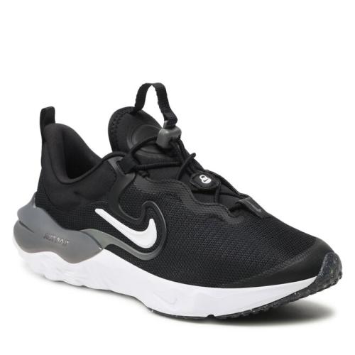 Παπούτσια Nike Run Flow (GS) DR0472 001 Black/White/Iron Grey