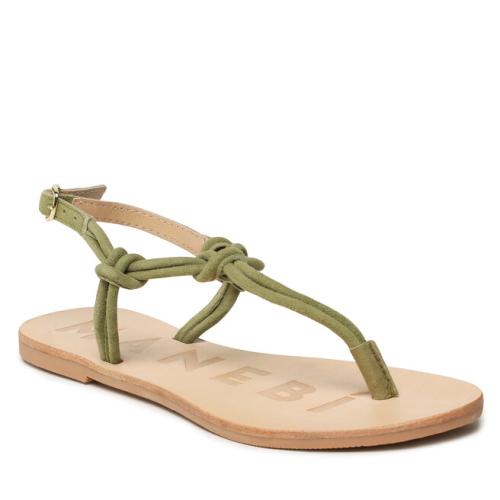 Σανδάλια Manebi Suede Leather Sandals V 2.0 Y0 Kaki Green Knot Thongs