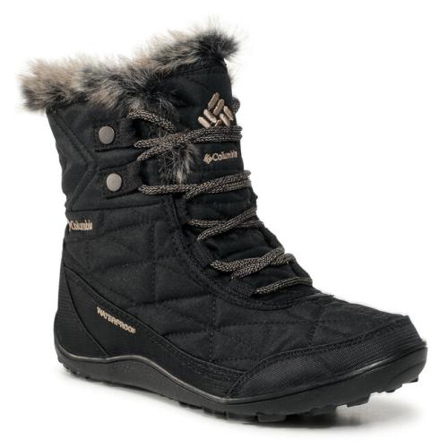 Μπότες Χιονιού Columbia Minx™ Shorty III BL591010 Black/Pebble 010