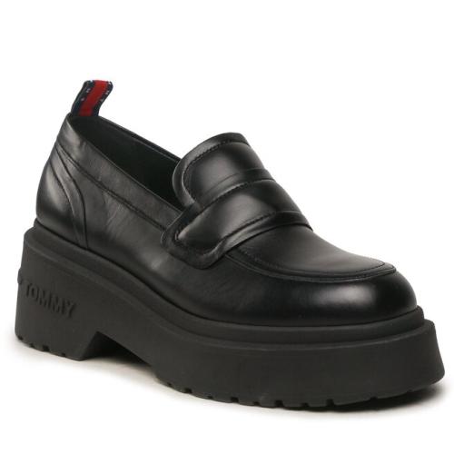 Κλειστά παπούτσια Tommy Jeans Tjw Ava Loafer EN0EN02218 Black BDS