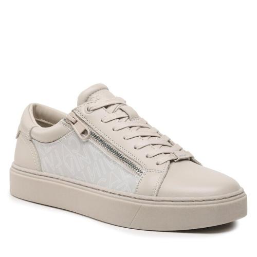 Αθλητικά Calvin Klein Low Top Lace Up W/Zip Mono HM0HM01059 Outline Mono Beige 0F5