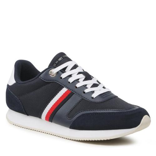 Αθλητικά Tommy Hilfiger Essential Stripes Runner FW0FW07382 Space Blue DW6