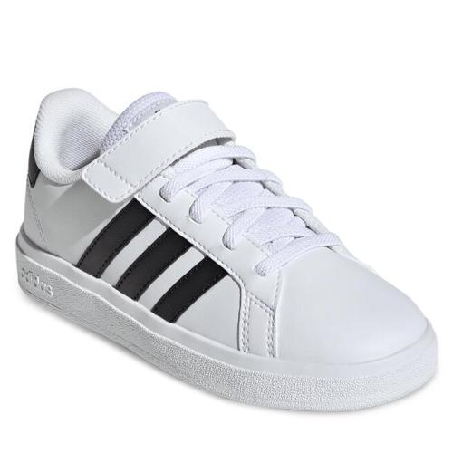 Παπούτσια adidas Grand Court Lifestyle Court Elastic Lace and Top Strap Shoes GW6521 Λευκό