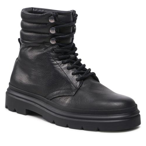 Ορειβατικά παπούτσια Calvin Klein Combat Boot Pb Lh HM0HM00667 Pvh Black BEH