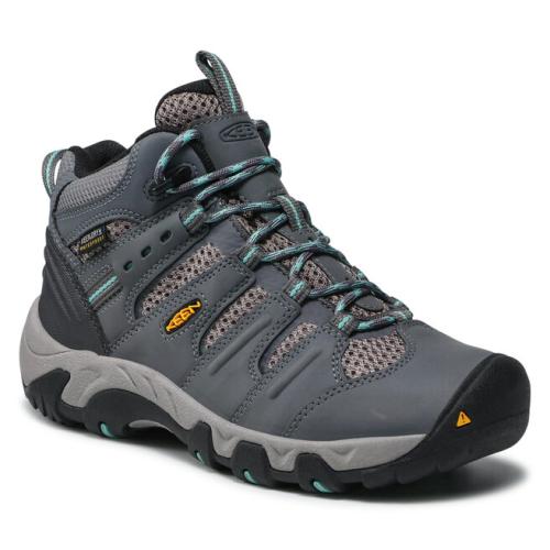 Παπούτσια πεζοπορίας Keen Koven Mid Wp 1020212 Steel Grey/Wasabi