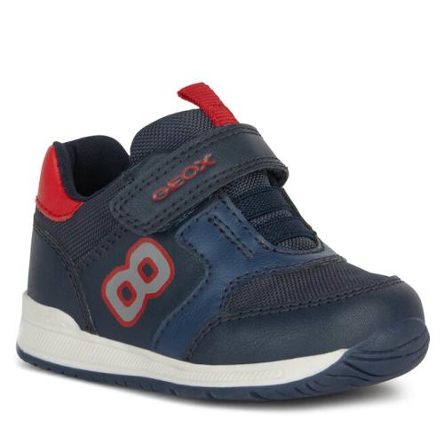 Κλειστά παπούτσια Geox B Rishon Boy B360RA 054FU C0735 Navy/Red