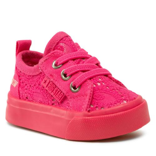 Πάνινα παπούτσια Big Star Shoes JJ374015 Fuchsia