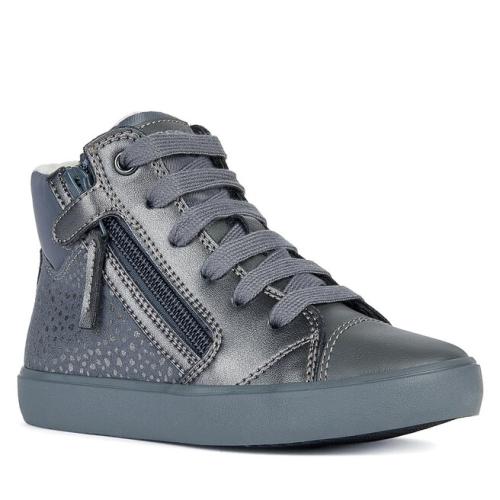 Αθλητικά Geox J Gisli Girl J364NB 0DHAJ C0710 D Dk Grey/Silver