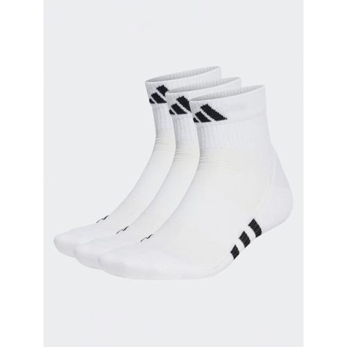 Σετ 3 ζευγάρια κοντές κάλτσες unisex adidas Mid-Cut Socks 3 Pairs HT3450 White/White/White