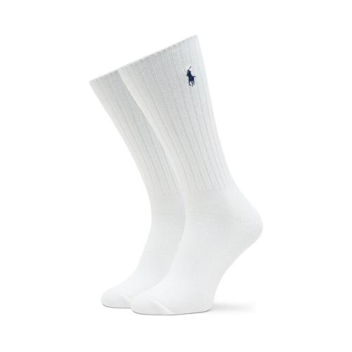 Κάλτσες Ψηλές Ανδρικές Polo Ralph Lauren 449876014003 White Navy Pp