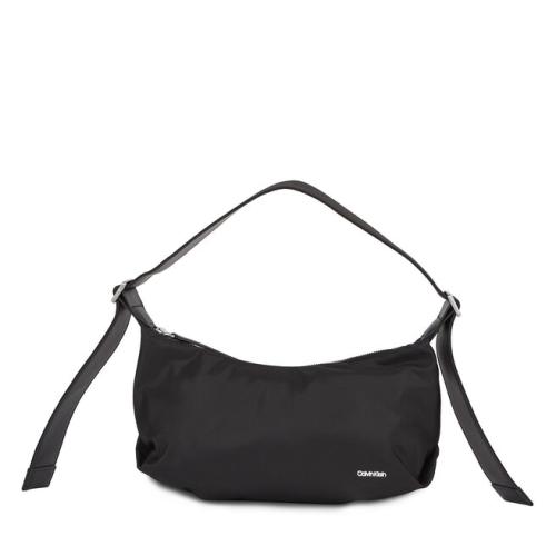 Τσαντάκι Calvin Klein Wide Strap Nylon Shoulder Bag Sm K60K611056 Ck Black BAX