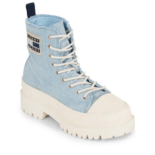 Sneakers Tommy Jeans Foxing Denim Boot EN0EN02348 Denim 0G1