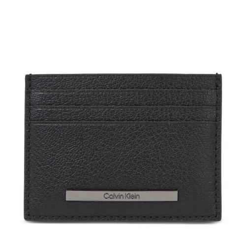 Θήκη πιστωτικών καρτών Calvin Klein Modern Bar Cardholder 6Cc K50K510892 Ck Black BAX