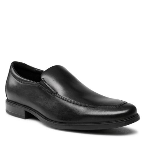 Κλειστά παπούτσια Clarks Howard Edge 261622467 Black Leather