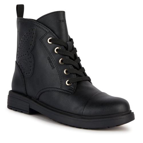 Μπότες Geox J Eclair Girl J369QM 000BC C9999 M Black