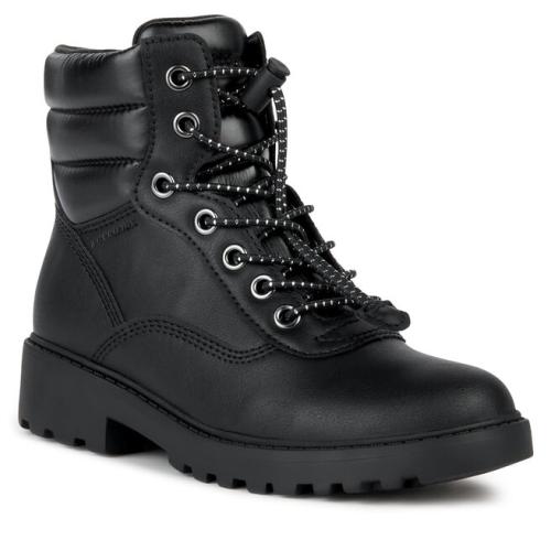 Μπότες Geox J Casey Girl B Abx J367ZB 0BCLV C9999 D Black