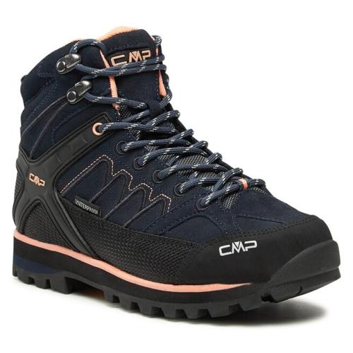 Παπούτσια πεζοπορίας CMP Moon Mid Wmn Trekking Shoe Wp 31Q4796 Blue Ink/Sunrise 03MP