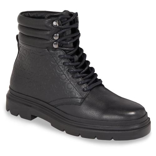Μπότες Calvin Klein Combat Boot Mono HM0HM01211 Ck Black BEH