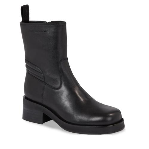 Ορειβατικά παπούτσια Calvin Klein Jeans Biker Boot Lth Wn YW0YW01330 Triple Black 0GT