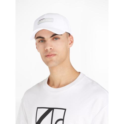 Καπέλο Jockey Calvin Klein Layerd Logo Bb Cap K50K510970 Bright White YAF