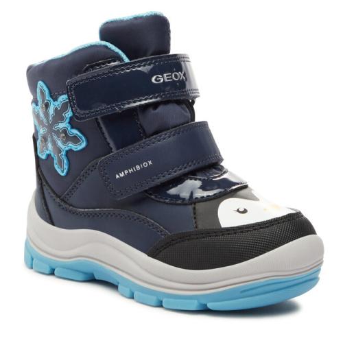 Μπότες Geox B Flanfil Girl B Abx B363WA 054FU CF4N4 S Navy/Turquoise