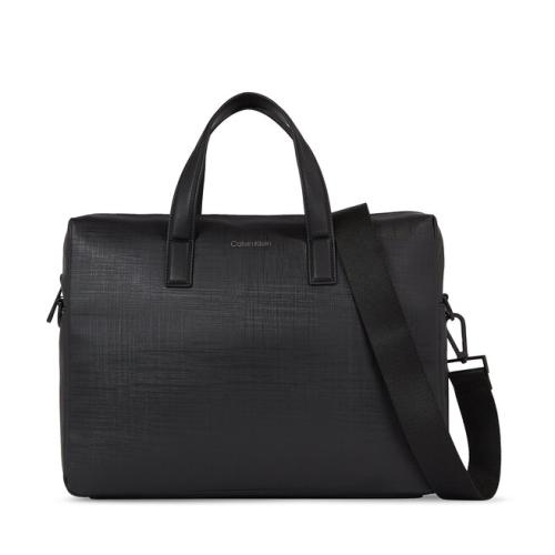 Τσάντα για laptop Calvin Klein Ck Must Laptop Bag Check K50K511189 Ck Black Check BAX