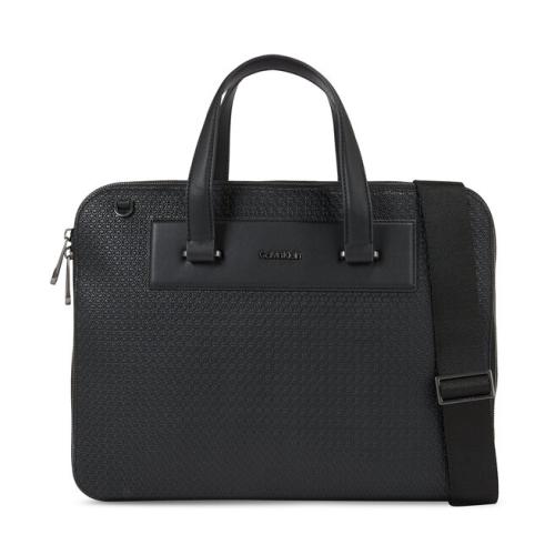 Τσάντα για laptop Calvin Klein Minimalism Slim Laptop Bag Mono K50K510804 Ck Black Nano Mono BAX