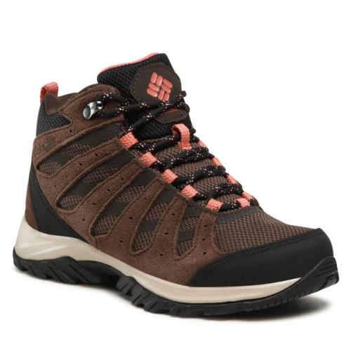 Παπούτσια πεζοπορίας Columbia Redmond III Mid Waterproof BL0168-231 Cordovan/Dark Coral