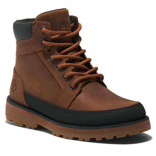 Ορειβατικά παπούτσια Timberland Courma Kid Boot W/ Rand TB0A5XJ9F131 Rust Full Grain