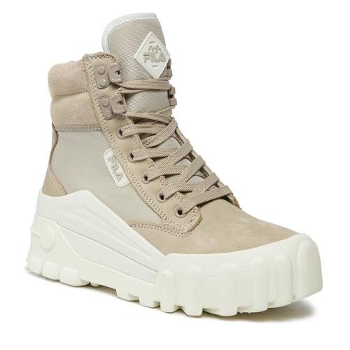 Ορειβατικά παπούτσια Fila Grungelution Mid Wmn FFW0362.73074 Feather Gray/Marshmallow