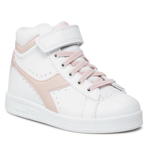 Αθλητικά Diadora Game P High Girl PS 101.176726-D0105 White / Peach Whip