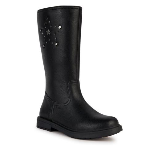 Μπότες Geox J Eclair Girl J369QP 000BU C9999 M Black