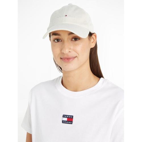 Καπέλο Jockey Tommy Jeans Im Tju Sport Corduroy Cap AU0AU01807 Ivory YBI