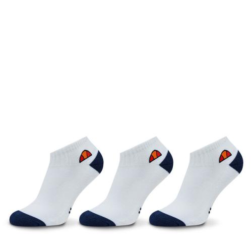 Σετ 3 ζευγάρια κοντές κάλτσες γυναικείες Ellesse Durano Quarter SEGA1638 White 908