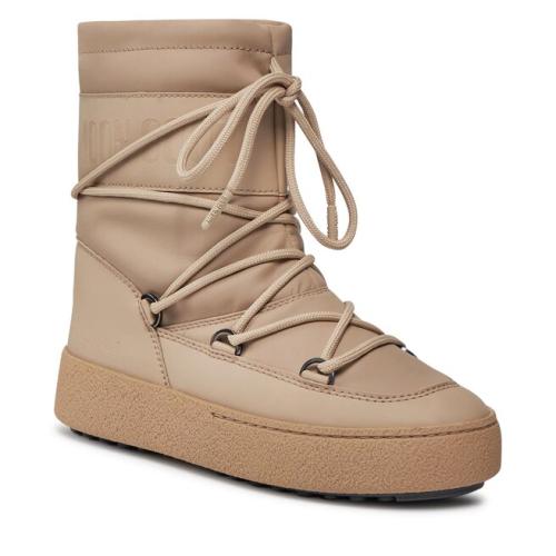 Μπότες Χιονιού Moon Boot Ltrack Tube Rubber 24500900003 Beige 003