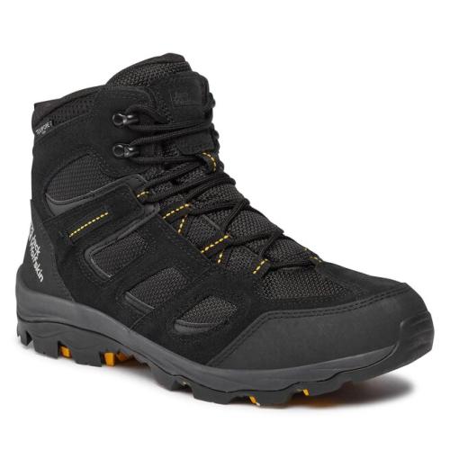 Παπούτσια πεζοπορίας Jack Wolfskin Vojo 3 Texapore Mid M 4042462 Black / Burly Yellow Xt