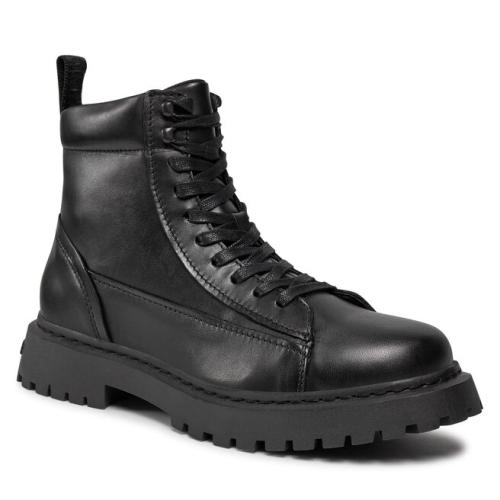 Μποτίνια Tommy Jeans Tjm Lace Up Boot EM0EM01363 Black BDS