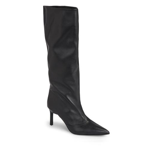 Μπότες Calvin Klein Geo Stiletto Knee Boot 70 HW0HW01691 Ck Black BEH