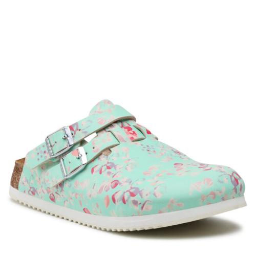 Παντόφλες Birkenstock Kay Prof 1016660 Flower Field Mint